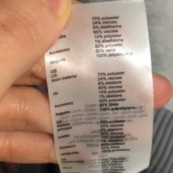 Maje Talia Butterfly Embellished Gray Sweatshirt - Picture 9 of 10